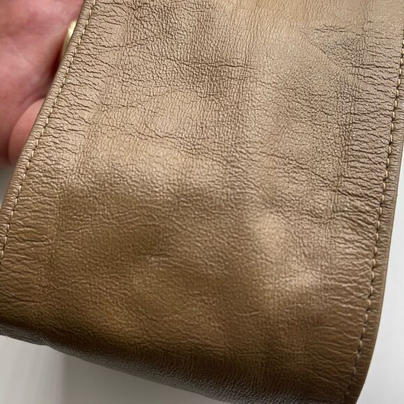 Vintage leather wide 3” waist belt 30.5” and smaller - Picture 5 of 7